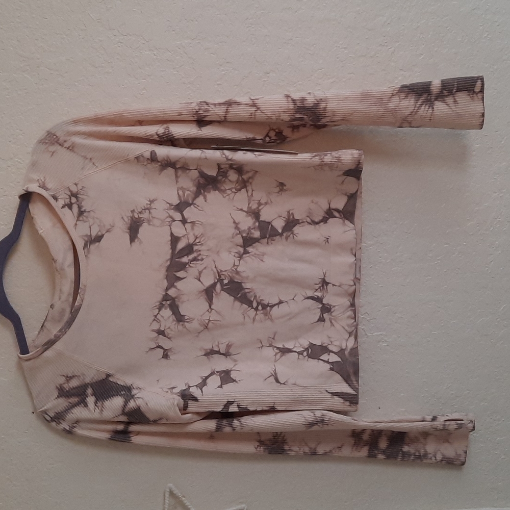 harmony balance Tie-Dye yoga top
